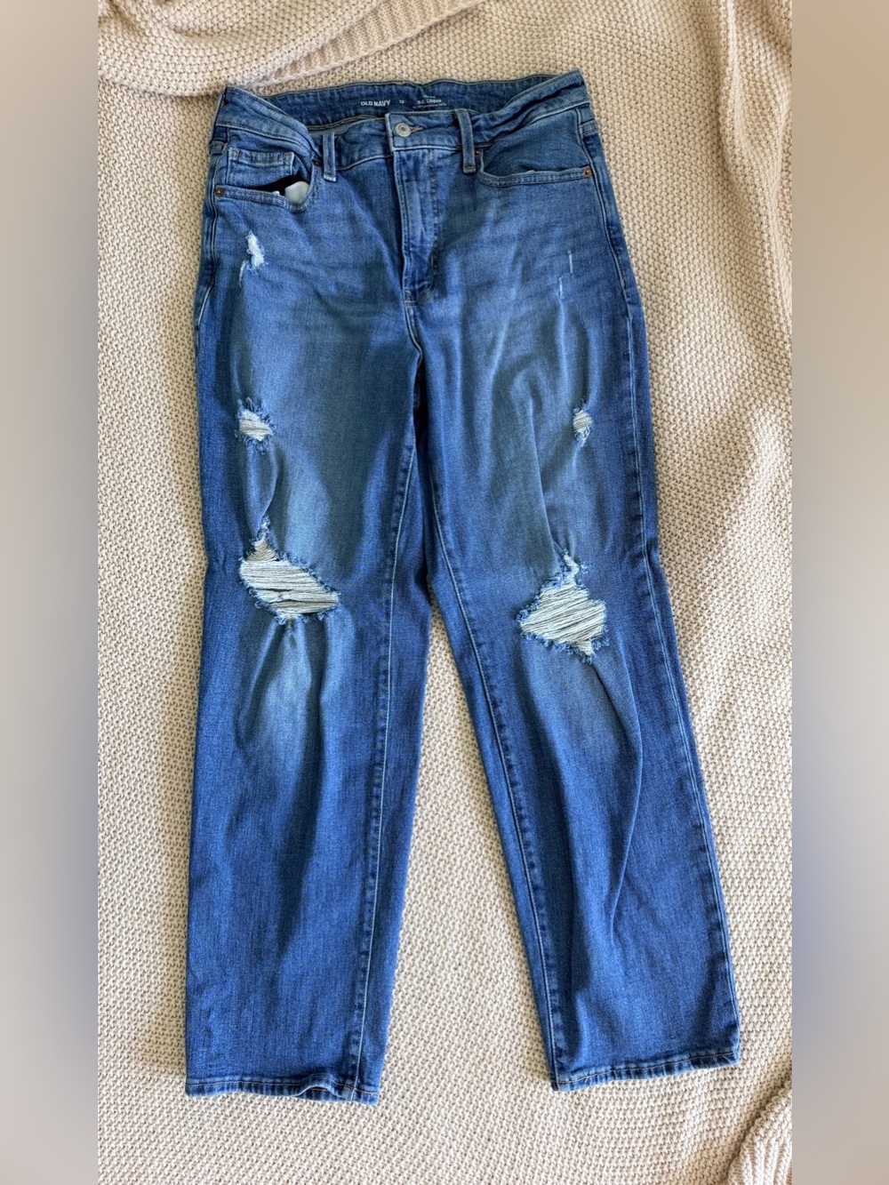 🤎 Old Navy OG Loose Jeans — Size 12